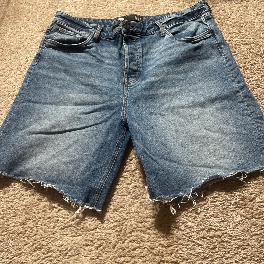 KUT Blue Denim Shorts